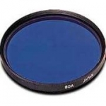 Цветной синий фильтр 46 мм